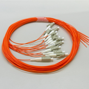 สายไฟเบอร์ออปติกแบบมัลติโหมด LC UPC OM2 สีส้ม LSZH ความยาว 1.5 เมตร สำหรับงานเดินสาย LAN ในศูนย์ข้อมูล จากโรงงานผู้ผลิต (OEM) ค่าการสูญเสียการแทรกต่ำ - Product Image 4