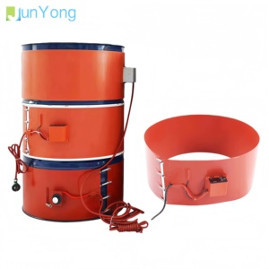 Phổ biến 100*150 mét điện công nghiệp linh hoạt Silicone Pad nóng điều chỉnh nhiệt dầu trống yếu tố làm nóng cho thùng dầu - Product Image 4