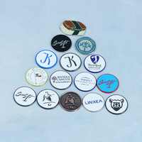 Accessoires de golf de haute qualité, vente en gros, luxe, sport, marqueur de balle de golf en métal gravé au laser personnalisé et clip pour chapeau