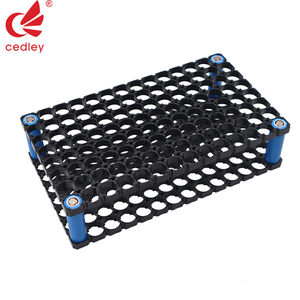 Soporte Vertical para Batería de Bicicleta Eléctrica de Litio Cedley Personalizado de 21.35/21.75 mm, Material ABS+PC, Soporte Fijo para Celdas con Espaciador, Color Negro - Product Image 5