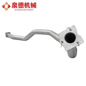 Juego de Tubos de Escape Compatibles con Euro 3 para Vehículos de Cuatro Ejes, Cuatro Orificios en Ambos Lados Traseros para Camiones Bomba y Mezcladoras - Product Image 4