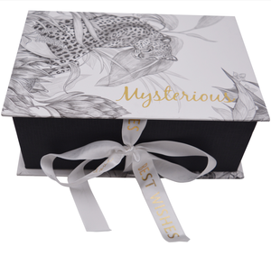 Custom cardboard flip magnetic hair care package glossy cosmetic box packaging with hair extension packaging boxes for hair wig