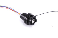 Connecteur optique de terrain robuste HMA 12 cœurs, prise vers LC monomode multimode, connecteur à faisceau étendu, cordon de brassage fibre optique