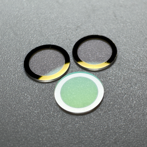 Janela Óptica de Safira Personalizável com Borda Dourada, Vidro Óptico K9 BK7, Material de Sílica Fundida, Safira Óptica OEM para Infravermelho - Product Image 5