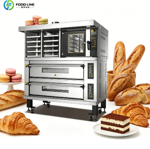 Four combiné professionnel tout-en-un en acier inoxydable pour boulangerie, rôtissoire commerciale pour pâtisseries chinoises et occidentales, pizzas et pains - Product Image 1