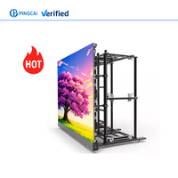 Ground Stack Led portabel instalasi dinding Ecran Led Monitor Led Etanche Led P3.91 layar Led untuk acara layar Led seluler