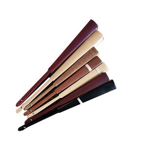 Éventails de mariage personnalisés en bois naturel, en tissu, en bambou ou en papier pour promotion de mariage - Product Image 3