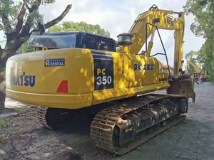 Excavadora de equipos de movimiento de tierras PC350 Komatsu de Japón usada en excelentes condiciones de 35 toneladas con alta calidad - Product Image 2