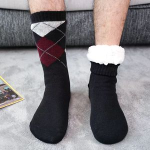 Envío Directo, <span class=keywords><strong>calcetines</strong></span> de invierno para <span class=keywords><strong>hombre</strong></span>, zapatos para el hogar, <span class=keywords><strong>calcetines</strong></span> <span class=keywords><strong>térmicos</strong></span> antideslizantes para interiores para mujer - Product Image 6
