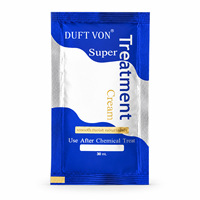 Après-shampoing Bio OEM Personnalisé, 24 Sachets/Boîte, Masque Capillaire à la Kératine Réparateur, Lissant et Anti-Casse, Sachet de Voyage