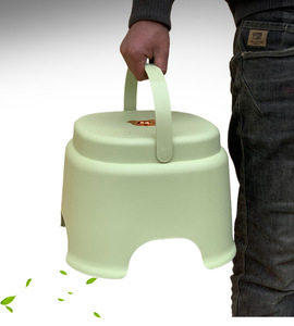 <strong>Dining</strong> <strong>Table</strong> <strong>Stool</strong> for Adults Thickened Plastic Household High Bench Low <strong>Stool</strong> for Living Room Shoe Changing <strong>Stool</strong> for Bathroom - Product Image 6