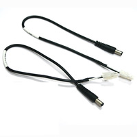 Assemblage de câble d'alimentation CC personnalisé 5.5*2.1/2.5 vers Molex 4.2 pas 5557 Fabrication de câble de prise CC électronique isolée en PVC