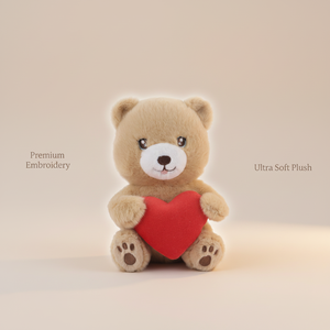 Orsacchiotto di <span class=keywords><strong>Peluche</strong></span> Personalizzato Super Morbido, Imbottitura in Cotone PP, <span class=keywords><strong>Cuore</strong></span> Ricamato, Regalo di San Valentino, Promozione del Marchio, Vendita all'Ingrosso - Product Image 5