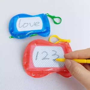 Mini tableau magnétique DIY de dessin et d'écriture sur le thème de la science-fiction et de la fantaisie, porte-clés pour enfants de 14 ans et plus, jouet éducatif à gribouiller avec cordon - Product Image 3