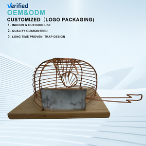 Gabbia per topi grande gabbia trappola per parassiti all'aperto passeggiata attraverso la trappola per gatti animali vivi gabbia per topi - Product Image 5