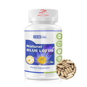 Integratori Erboristici OEM Etichetta Privata 200 Capsule di Estratto di Loto Blu - Product Image 1