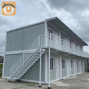 Maison préfabriquée modulaire portable à 2 étages, bureau conteneur pour chantier de construction, conception d'usine - Product Image 1