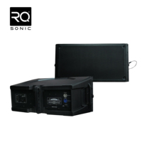 RQSONIC HDL30AA 2025 penjualan laris peralatan suara plastik profesional sistem PA Speaker Array garis 10 "ganda
