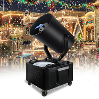 Machine à neige électrique 3000W pour les activités de plein air de Noël Télécommande avec étui de vol inclus