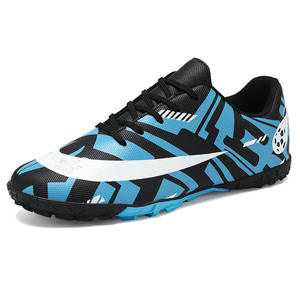 Chaussures <span class=keywords><strong>de</strong></span> football antidérapantes en gros, chaussures <span class=keywords><strong>de</strong></span> sport unisexes, crampons <span class=keywords><strong>de</strong></span> football, baskets basses, bottes pour jeunes, semelle extérieure en TPR synthétique - Product Image 5