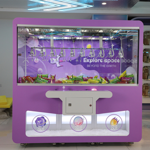 Máquina de garra grande emocionante personalizada para adultos, máquina de grúa de garra clásica de 10 garras, juguete loco, 2 grúas con aceptador de billetes - Product Image 1
