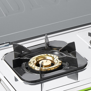 豪华丙烷3燃烧器燃气灶炉灶玻璃顶部-豪华