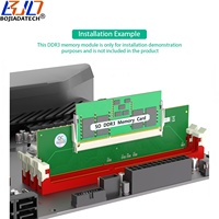 Tarjeta Adaptadora de Memoria RAM de Interfaz DIMM DDR3 para Computadora de Escritorio, Conector SO-DIMM DDR3 para Laptop Nueva de Fábrica 2026
