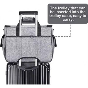 Sac de rangement pour accessoires de machine à coudre, imperméable, personnalisé, fabriqué en usine BSCI, sac de transport pour machine à coudre avec rembourrage amovible - Product Image 2