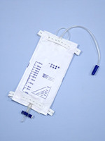 Sac de collecte d'urine jetable Yimeixin en PVC stérile EO anti-reflux à valve unique, épais, directement de l'usine (ODM/OEM)