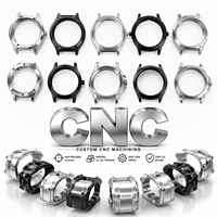 Fabricant de boîtiers de montres sur mesure OEM de haute précision, usinage CNC, boîtier de montre en acier inoxydable et titane, brossage et polissage