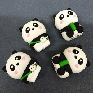 Articolo regalo per temperamatite meccanico in Silicone simpatico cartone animato Panda - Product Image 4