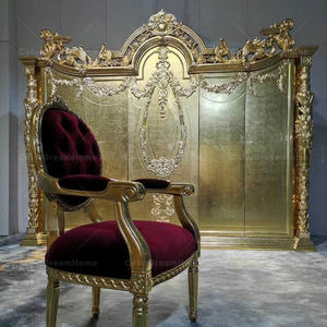 Комплектные наборы для спальни с кроватью и шкафами золотистые наборы для спальни королевская роскошь - Product Image 2