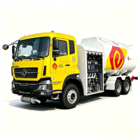 Camion de ravitaillement aéroportuaire Dongfeng 6x4 20000L pour avions, ravitailleur en kérosène aéronautique Jet A1
