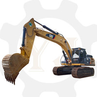 Excavatrice sur chenilles Caterpillar 336D2 d'occasion du Japon, 36 tonnes, machine lourde avec moteur C9 ACERT, pelle d'occasion