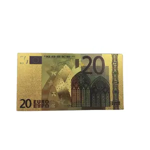 999 vergoldete gefälschte 20-Euro-Geldscheine für Weihnachts dekoration und Kinderspiel