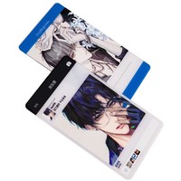 Impresión Personalizada de Fototarjetas Digitales, Impresión de Tarjetas de Visita Transparentes de Acrílico PVC, Llavero de Fototarjeta Transparente al por Mayor