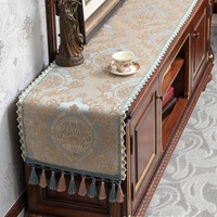 WML013 Nappe de table élégante et luxueuse personnalisée, résistante aux taches, pour la décoration d'hôtel
