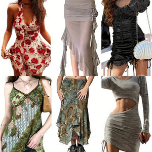 Venta Caliente 2026: Ropa de Moda Estampada para Mujer al por Mayor, Tops en Stock, Descuento de Fábrica, Lotes Surtidos, Envíos Aleatorios al por Mayor - Product Image 3