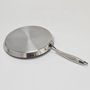 3 strati antiaderente padella per <span class=keywords><strong>Pizza</strong></span> in acciaio inossidabile 304 padella a induzione 26cm-28cm-30cm per cucina casalinga - Product Image 4