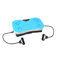 Mini machine d'exercice verticale, plaque vibrante pour tout le corps, en acier