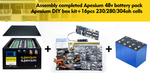Caja Metálica Vacía Apexium DIY 16S 48V 51.2V Actualizada, 280AH 302AH 304AH 330AH 15KW, Caja Metálica Apilable para Celdas de Batería - Product Image 4