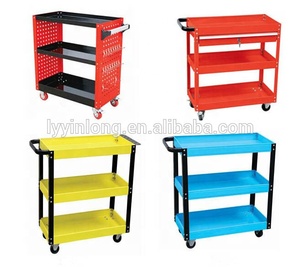 Factory Supply Simple 3 Layers Garage Workshop Garden <strong>Tool</strong> <strong>Cart</strong> - Product Image 6