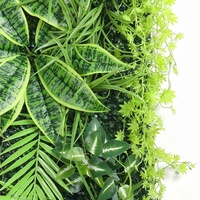 Panneau mural artificiel en buis vert pour décoration intérieure, 50x100cm, pour la maison, le bureau, le magasin