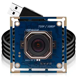 1080p tự động lấy nét USB máy ảnh mô-đun trình điều khiển miễn phí 30fps 60fps 120fps Micro USB Web Camera cho PC với không có biến dạng ống kính