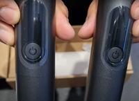Système sans fil à deux microphones avec récepteur à deux canaux Noir