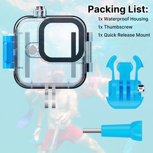 HONGDAK Nouvelle coque de protection étanche de haute qualité pour la plongée sous-marine pour <span class=keywords><strong>Gopro</strong></span> Hero <span class=keywords><strong>Mini</strong></span> <span class=keywords><strong>11</strong></span> - Product Image 3