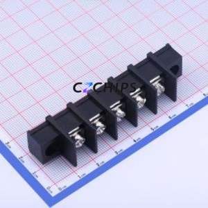 KF65SM-11.0-5P Barrier Terminal Block Through hole Component (THT),P=11mm Connector Two Sides 11mm 1x5P Straight Pin - Product Image 1