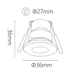 10 Unidades de Luces LED para Pérgola de 3W, Regulables, Fáciles de Instalar, para Hogar, Jardín y Terraza - Product Image 5