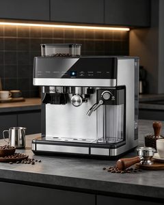 Nueva Máquina de Espresso Semiautomática con Estándar de Aprobación, Cafetera, Máquina de Preparación de Café Bc5750 Ully, Espresso Totalmente Automático - Product Image 2