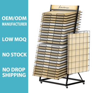 Support de présentation vertical en métal robuste à 25 niveaux pour papier de scrapbooking, étagère de rangement en PVC pour <span class=keywords><strong>fournitures</strong></span> artistiques et de bureau - Product Image 1